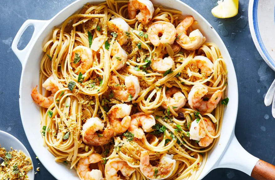 Shrimp Linguine